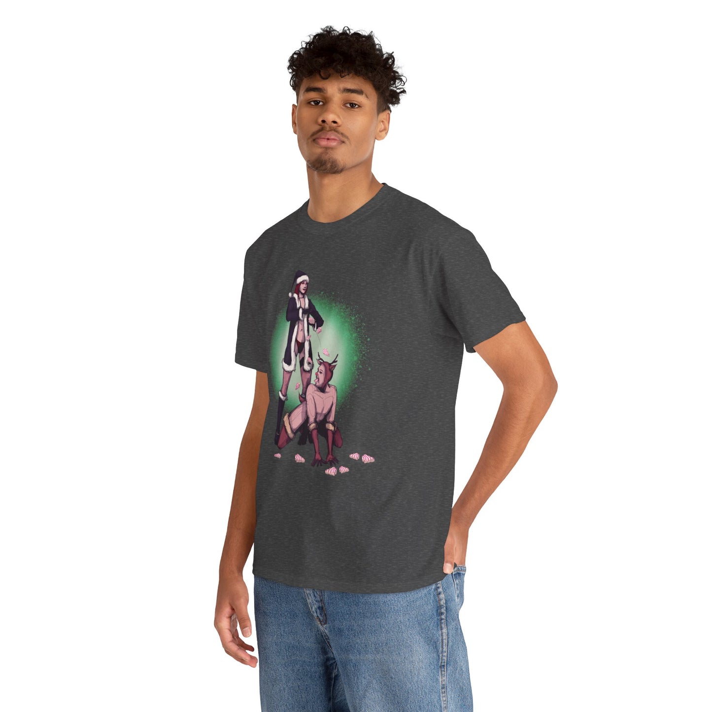 Christmas Rain Unisex Heavy Cotton Tee