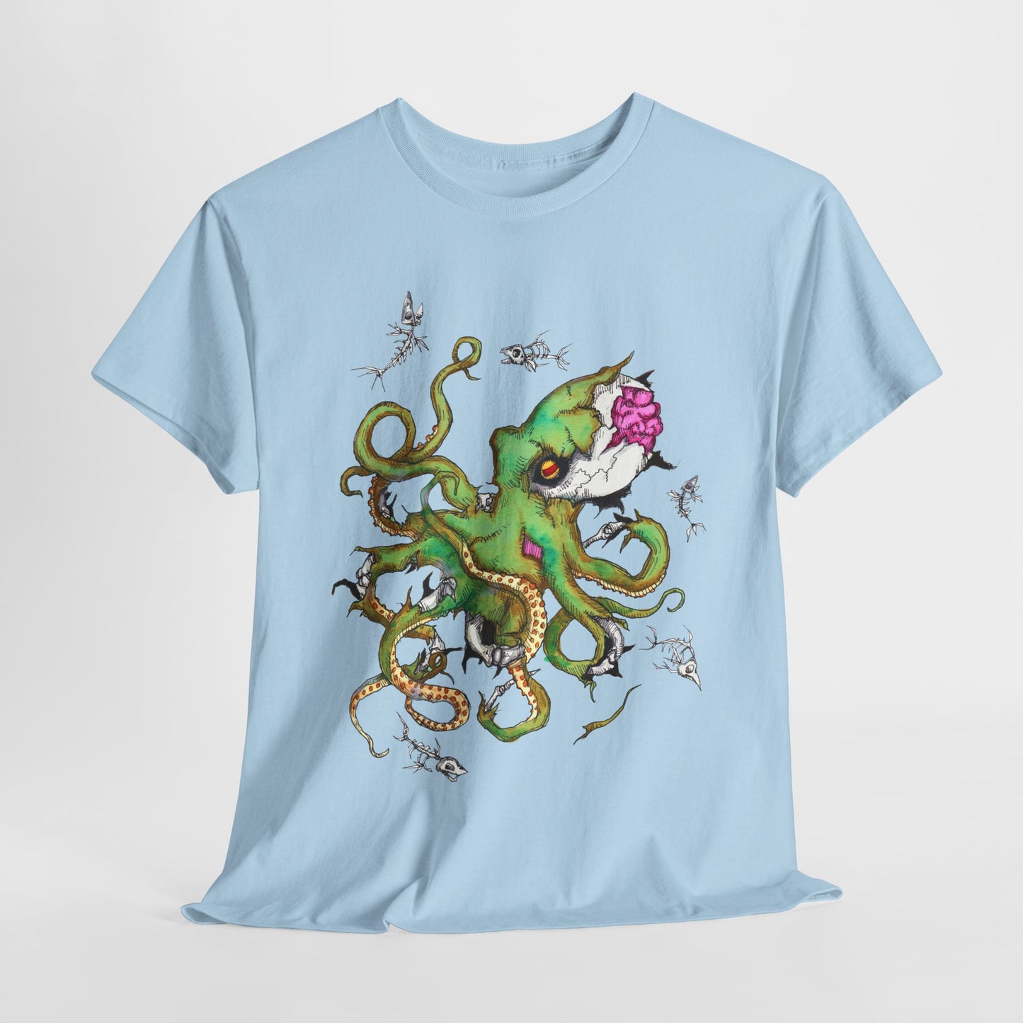 OctoZombie Unisex Heavy Cotton Tee