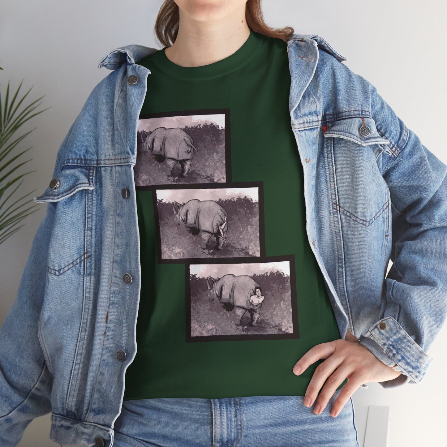 When Nature Calls Unisex Heavy Cotton Tee