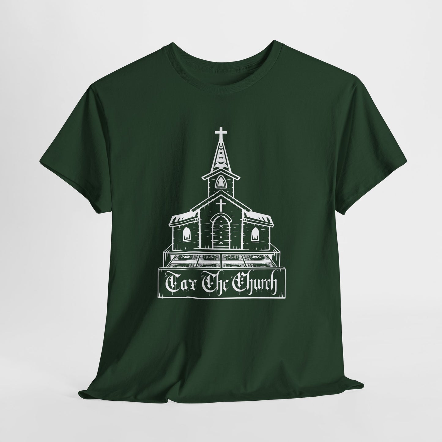 Tax The Church II Unisex Heavy Cotton Tee