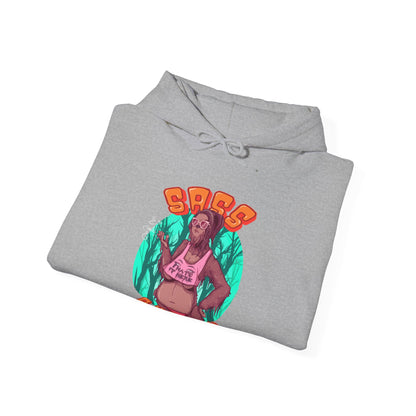 Sass Quatch Unisex Heavy Blend Hooded Sweatshirt
