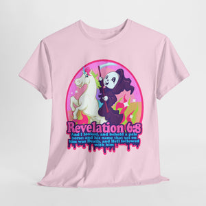 Revelation 6:8 Unisex Heavy Cotton Tee