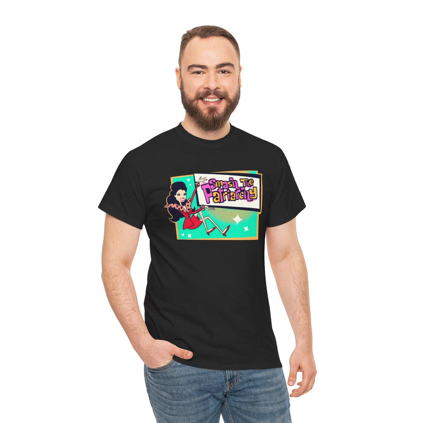 Smash The Patriarchy Unisex Heavy Cotton Tee