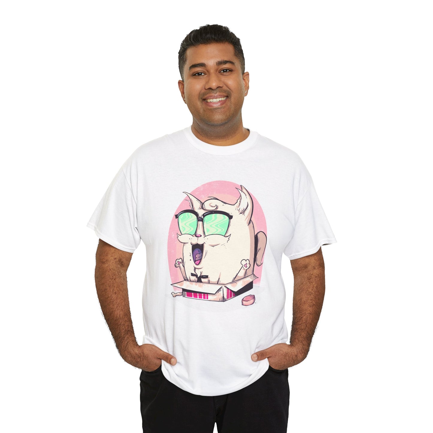 Chicken Box Unisex Heavy Cotton Tee