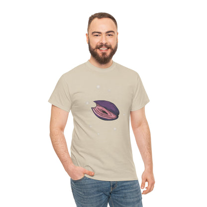Pink Clam Unisex Heavy Cotton Tee