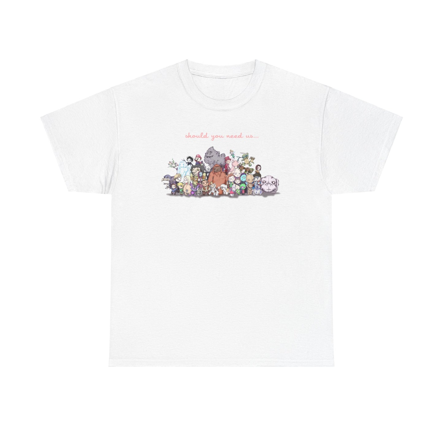 Should You Need Us Extended Unisex Heavy Cotton Tee