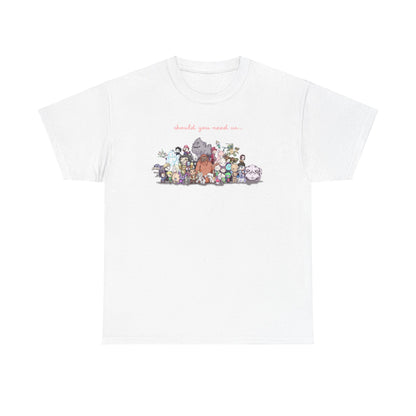 Should You Need Us Extended Unisex Heavy Cotton Tee