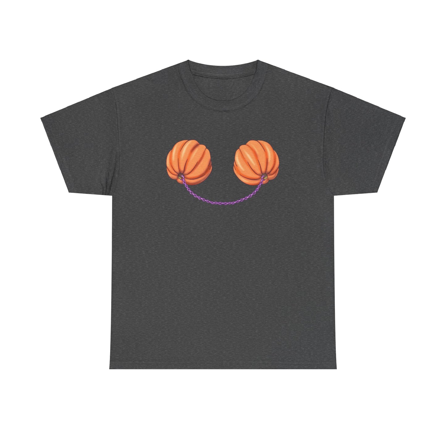 Pumpkin Tits Unisex Heavy Cotton Tee