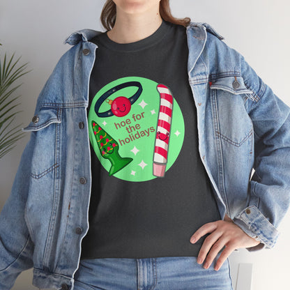 Hoe For The Holidays Unisex Heavy Cotton Tee