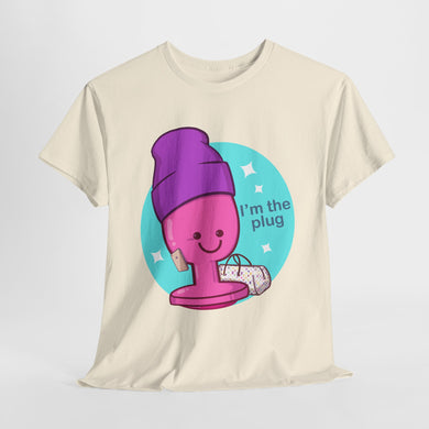 I'm The Plug Unisex Heavy Cotton Tee