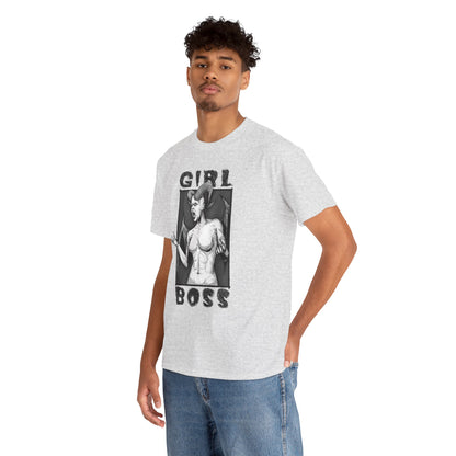 Girl Boss Unisex Heavy Cotton Tee