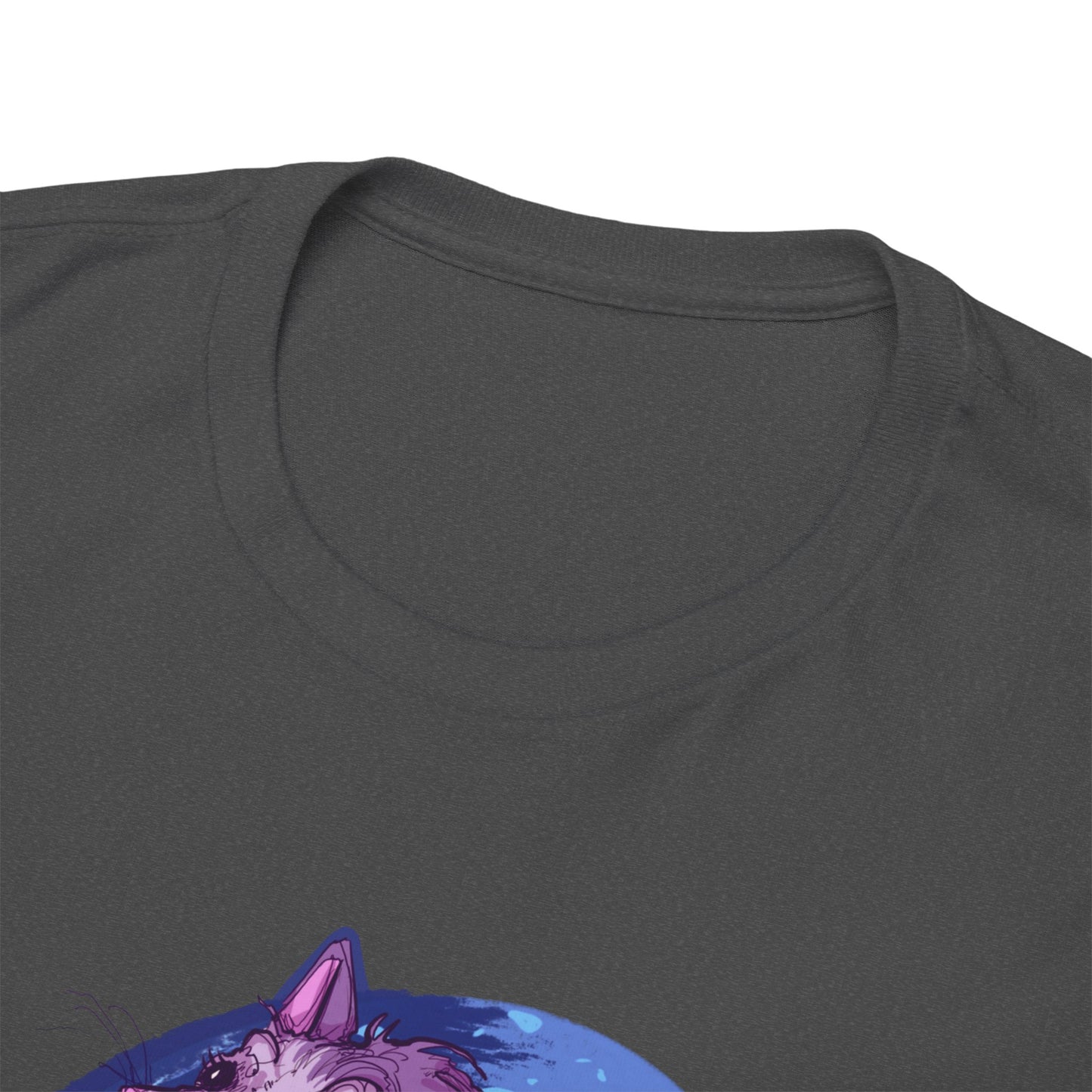 Mermaid Opossum Unisex Heavy Cotton Tee