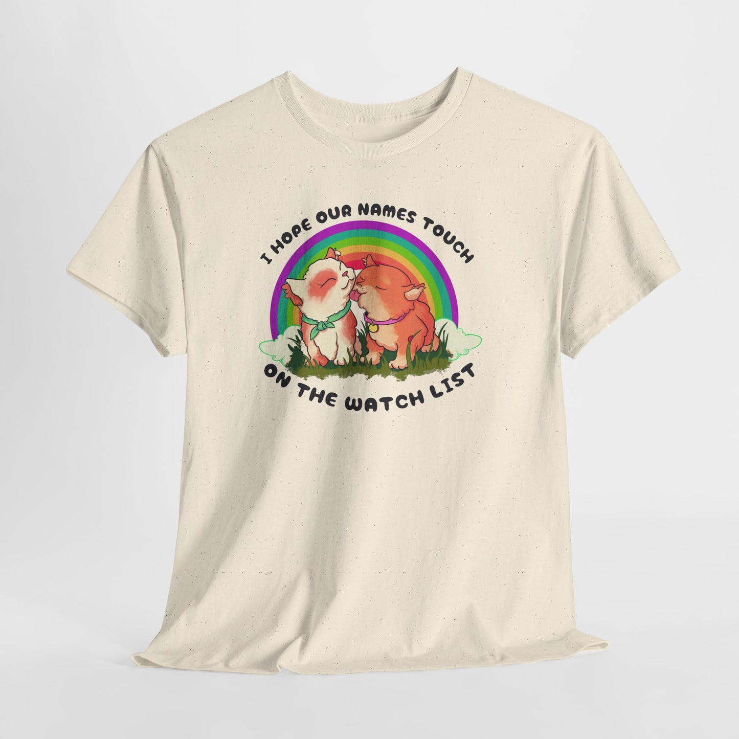 Watchlist Cats Unisex Heavy Cotton Tee
