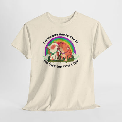 Watchlist Cats Unisex Heavy Cotton Tee