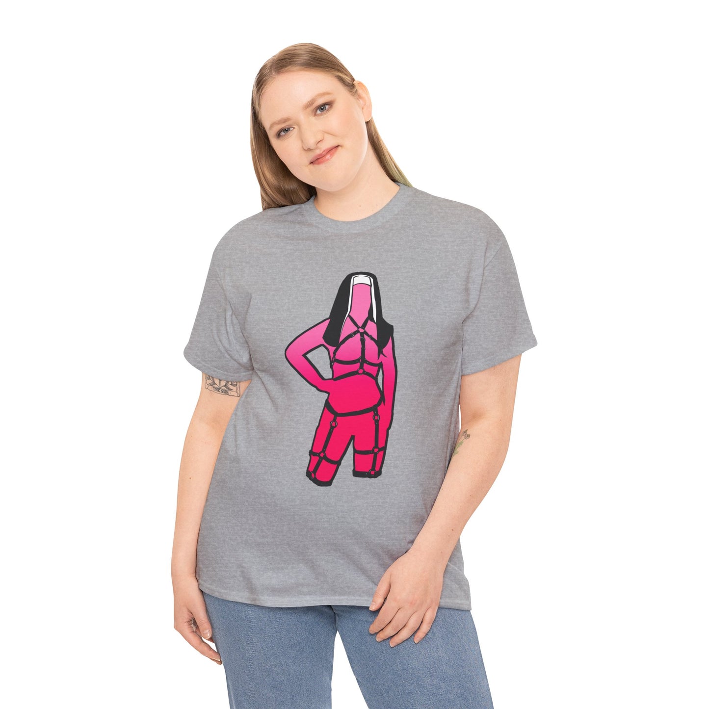 Fun Nun Unisex Heavy Cotton Tee