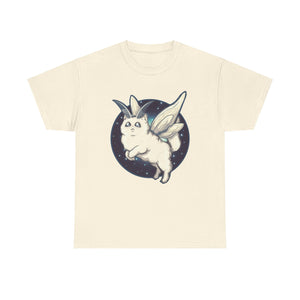 Moth Kitty Unisex Heavy Cotton Tee