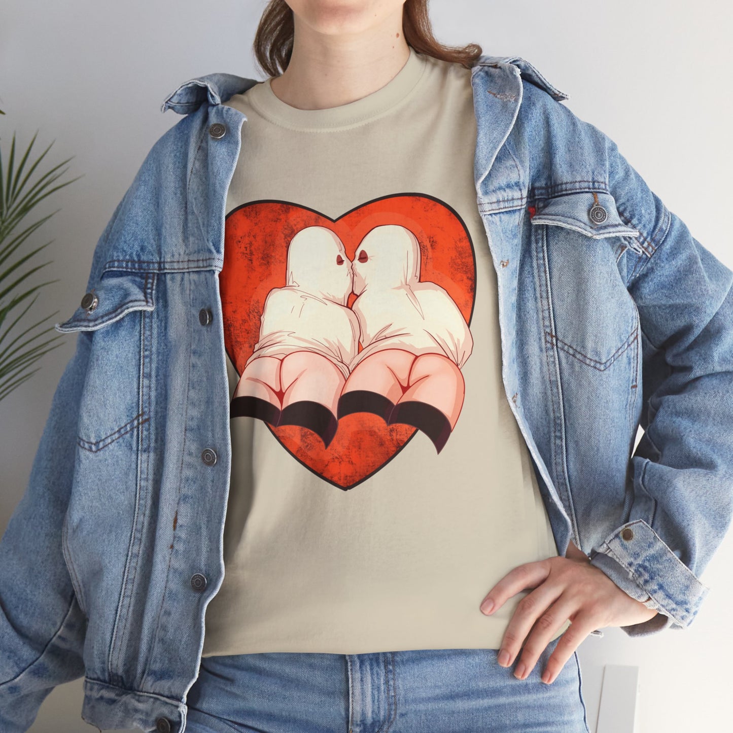 Ghost Love Unisex Heavy Cotton Tee