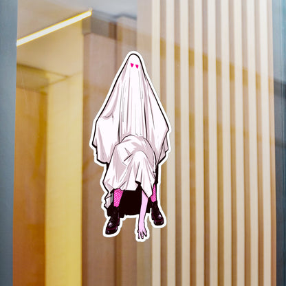 Two-Headed Ghost Kiss-Cut Vinyl Decal