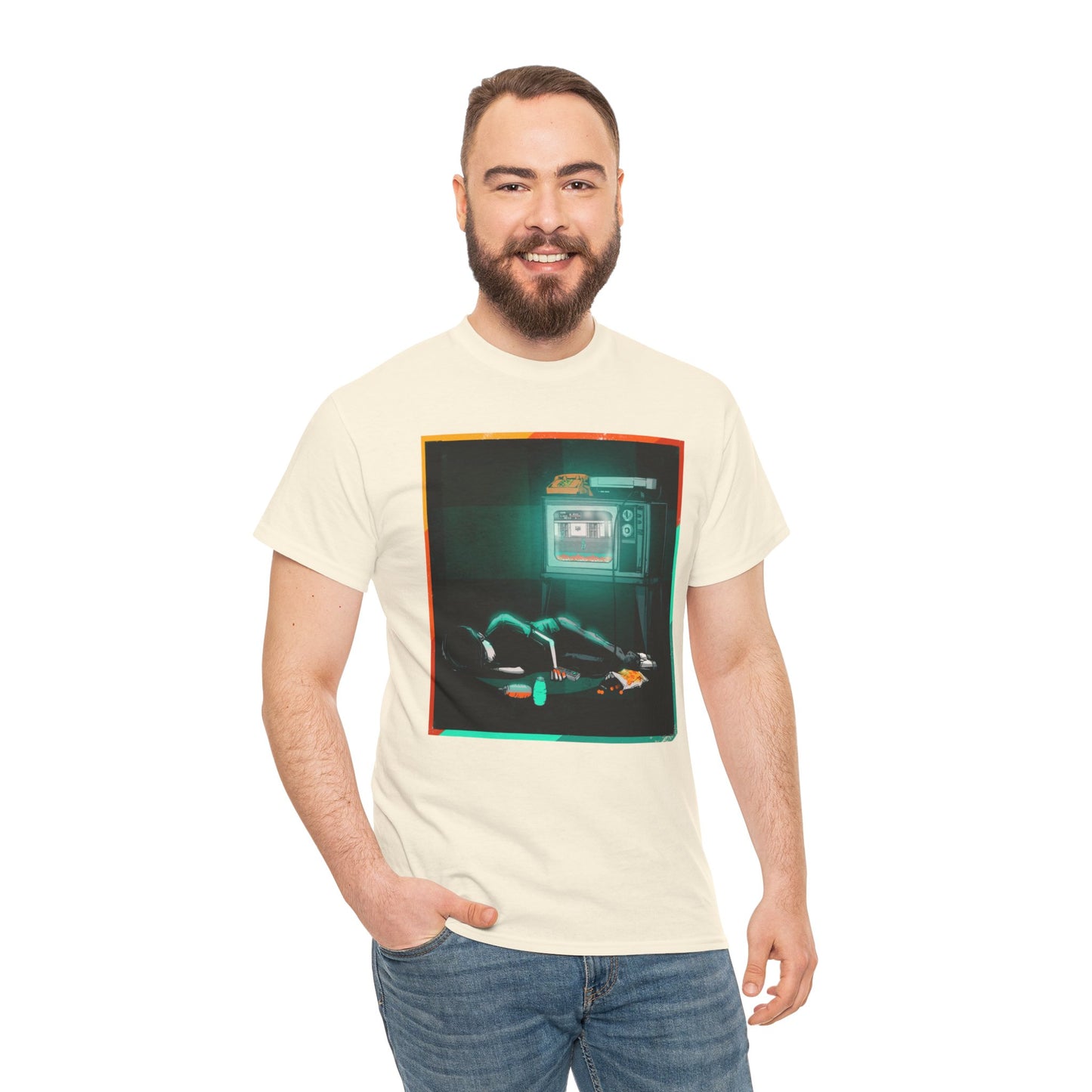 Long Night Unisex Heavy Cotton Tee