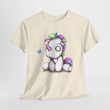 Plushie Unicorn Unisex Heavy Cotton Tee