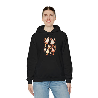 Spooky Mushrooms Unisex Heavy Blend Hooded Sweatshirt