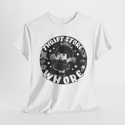 Thrift Store Whore Unisex Heavy Cotton Tee