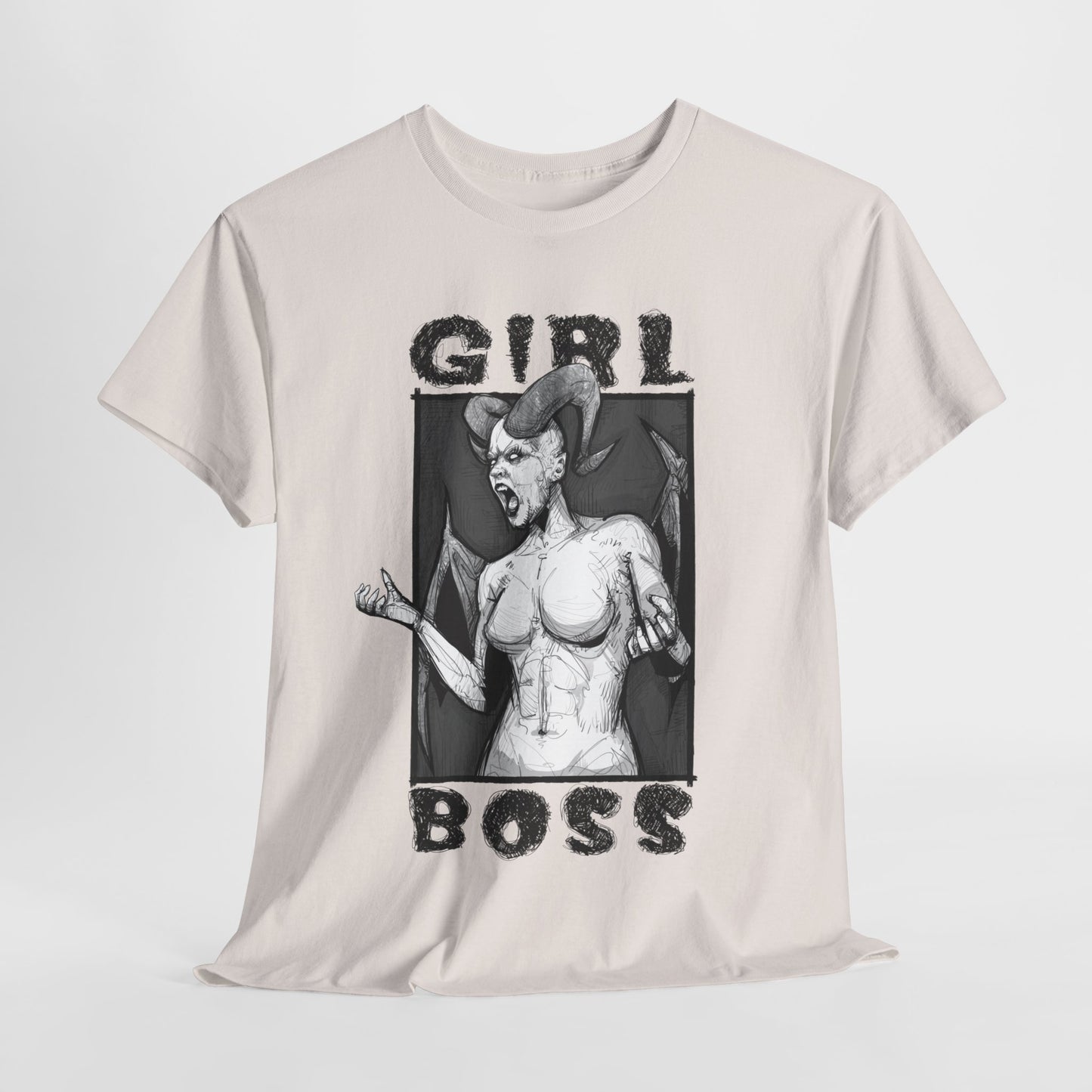 Girl Boss Unisex Heavy Cotton Tee