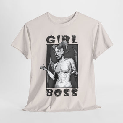 Girl Boss Unisex Heavy Cotton Tee