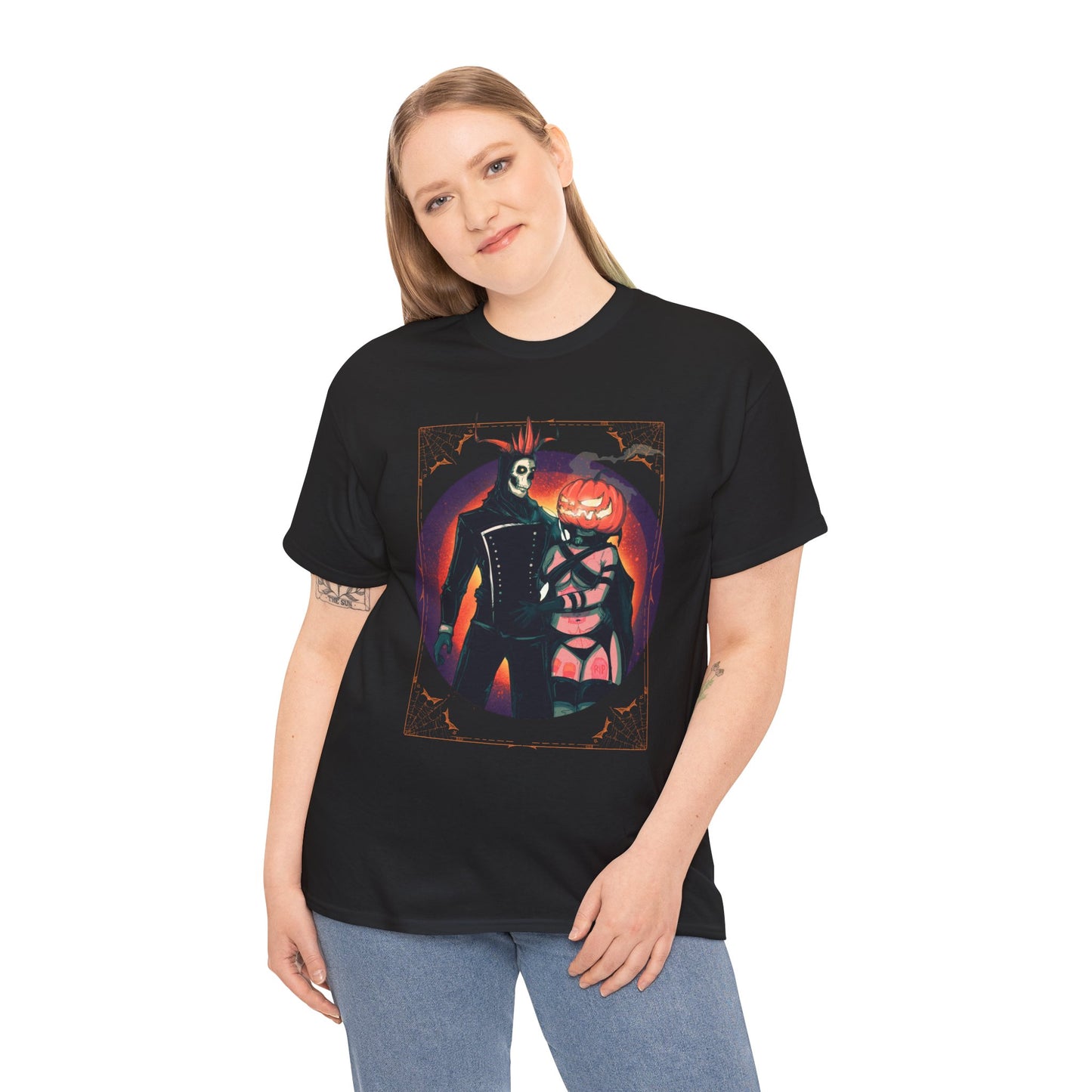 Pumpkin King & Queen Unisex Heavy Cotton Tee