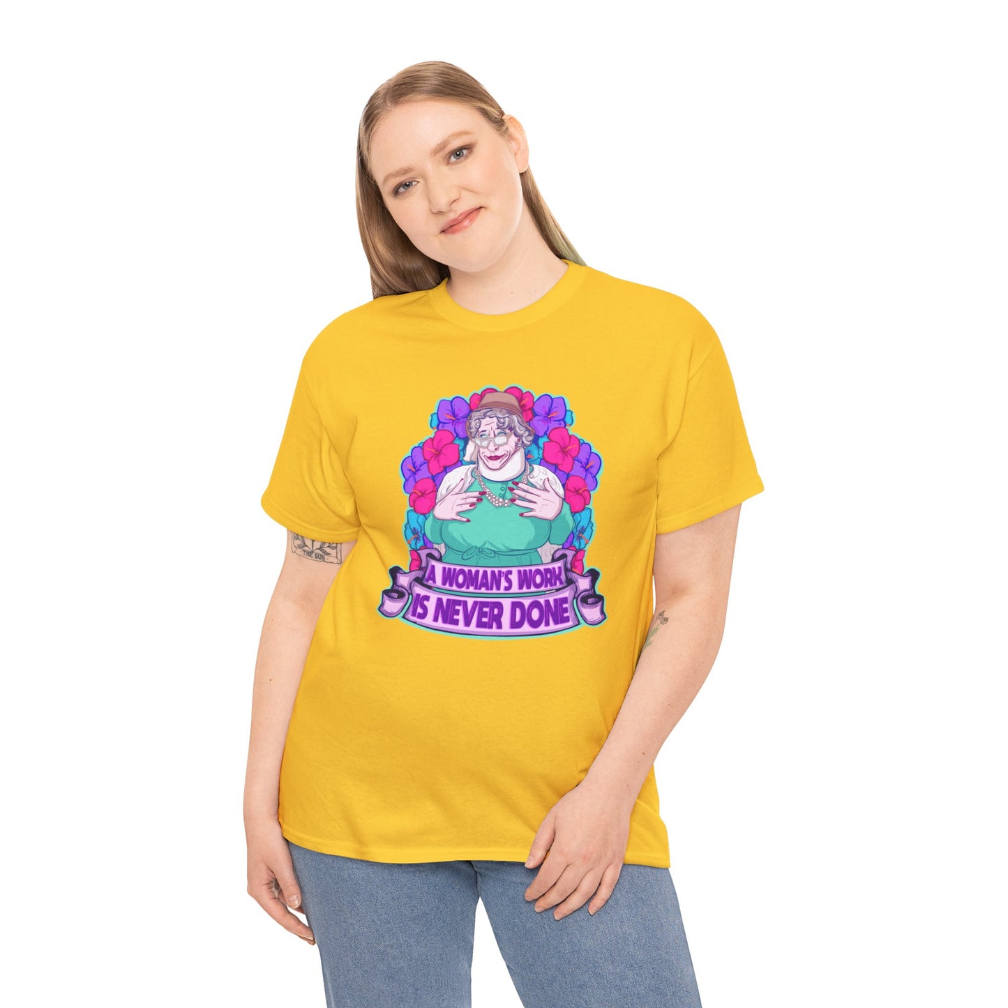 Auntie Nelda Unisex Heavy Cotton Tee
