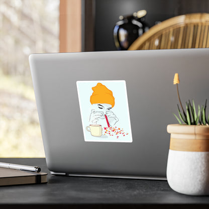 Fall Addict Kiss-Cut Vinyl Decal