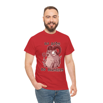 No Gods No Masters Unisex Heavy Cotton Tee