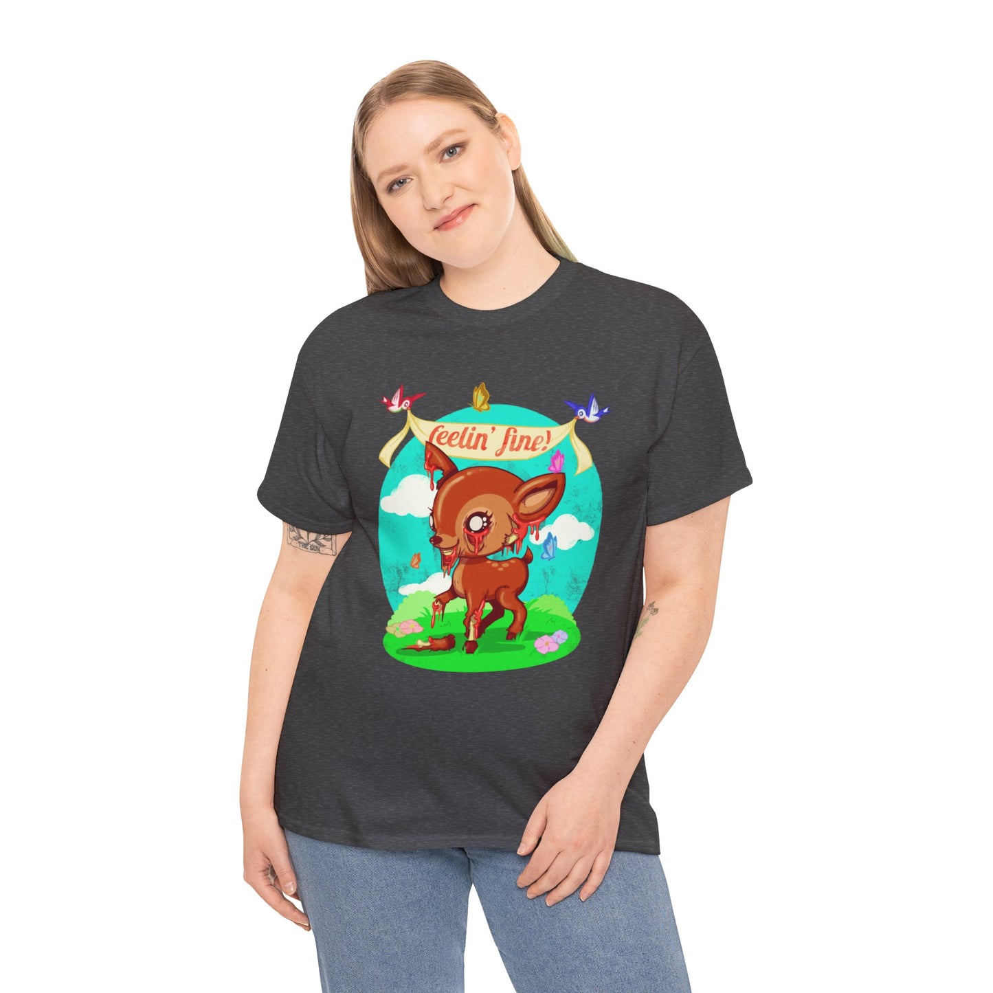 Feelin Fine Unisex Heavy Cotton Tee