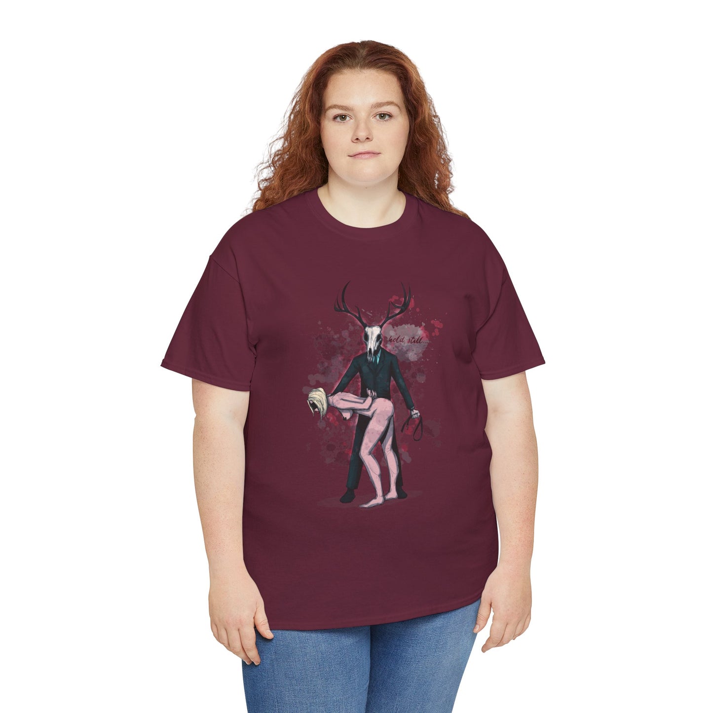 Deer Daddy Series 3: Hold Still Unisex Heavy Cotton Tee