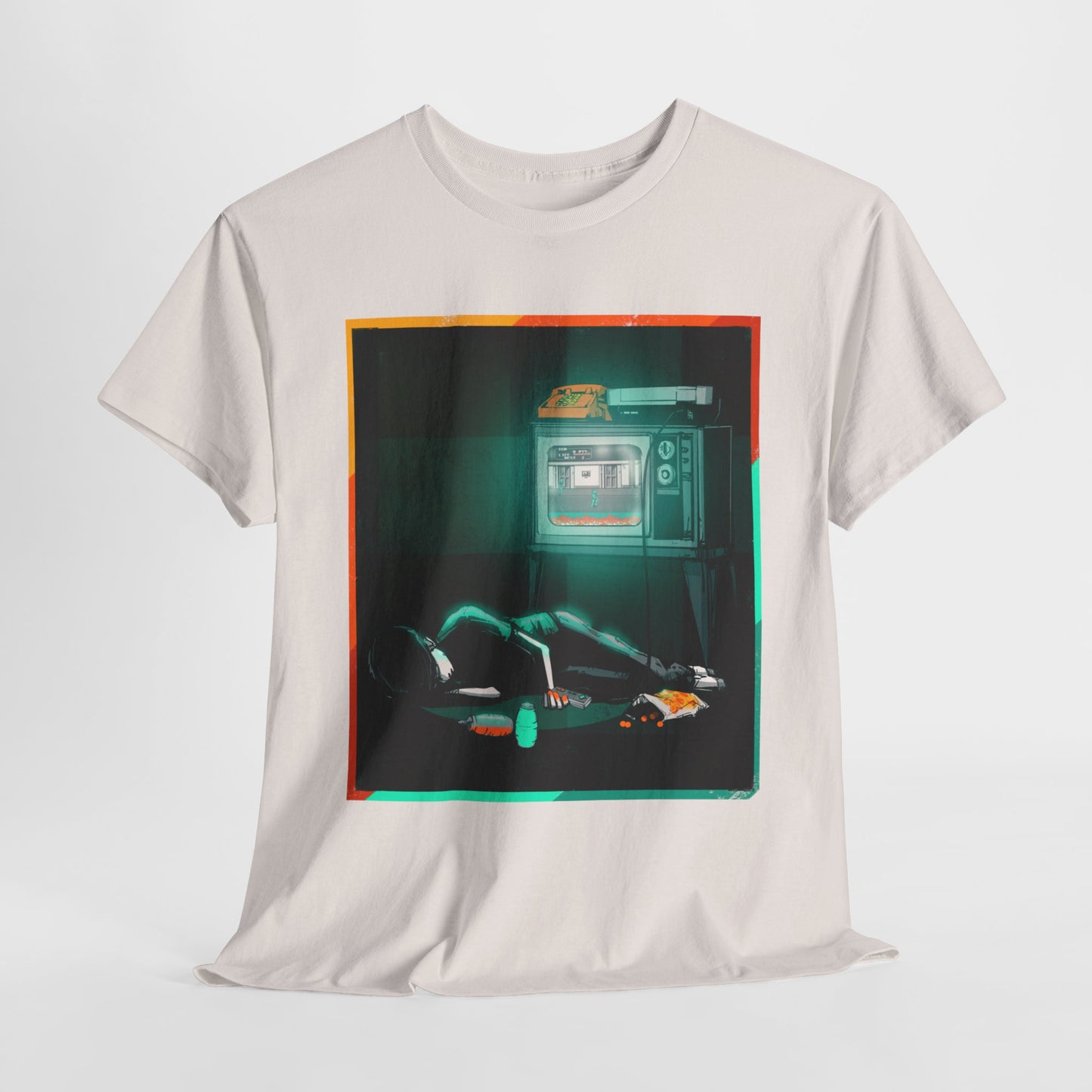 Long Night Unisex Heavy Cotton Tee