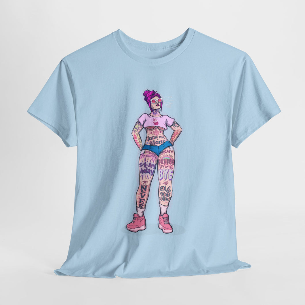 Antisocial Tattoos Unisex Heavy Cotton Tee