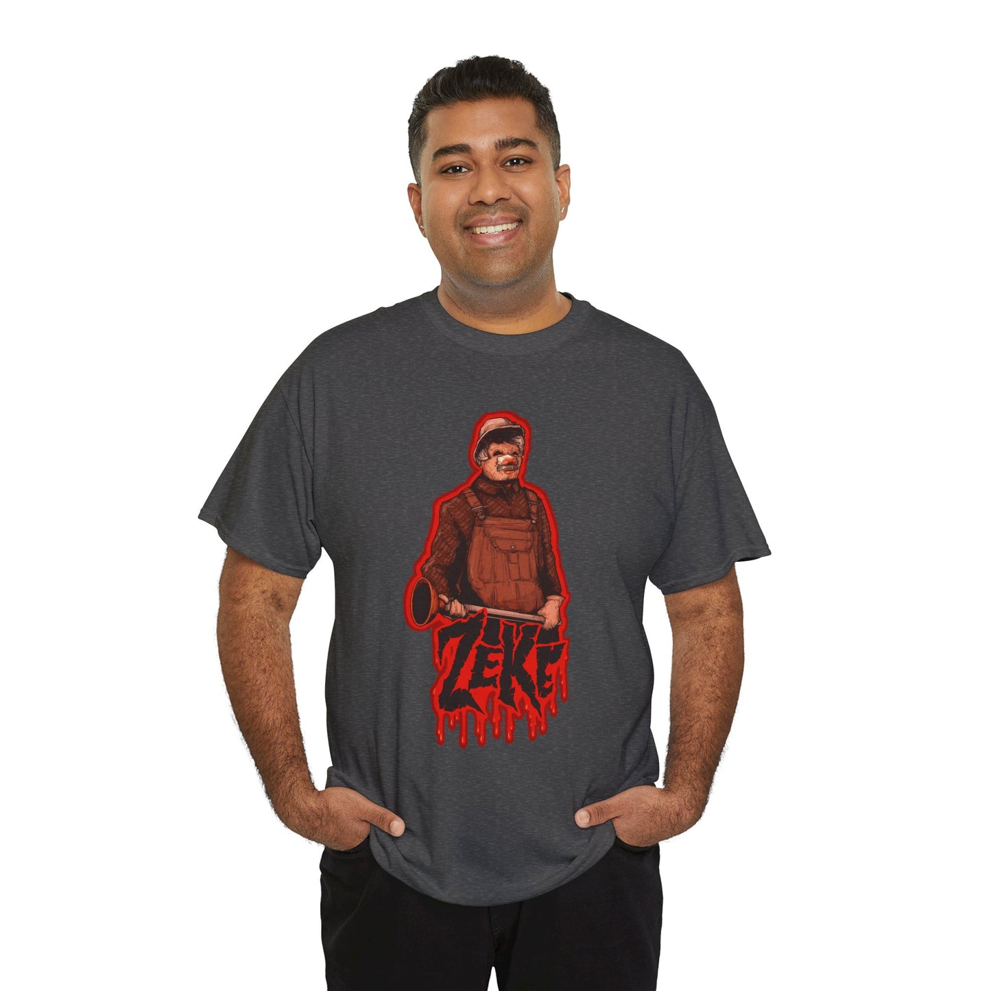 Zeke The Plumber Unisex Heavy Cotton Tee