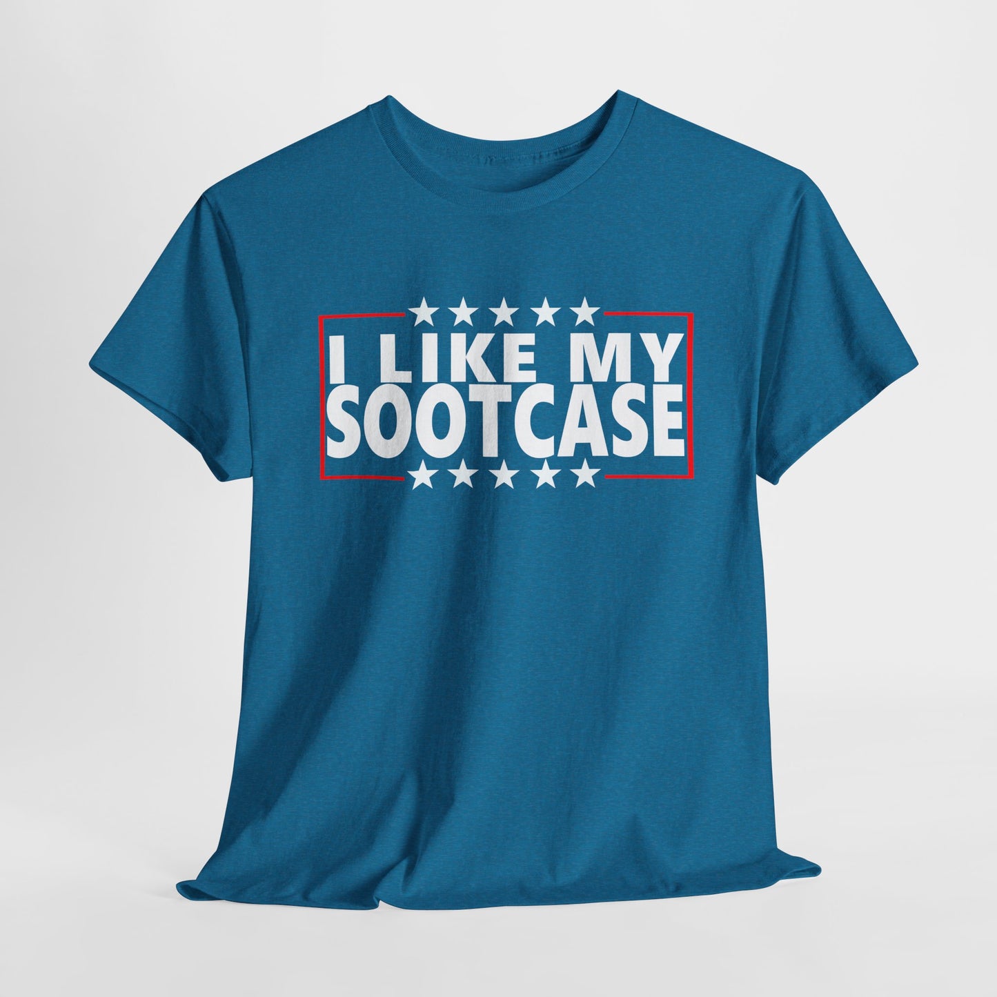 I Like My Sootcase Unisex Heavy Cotton Tee