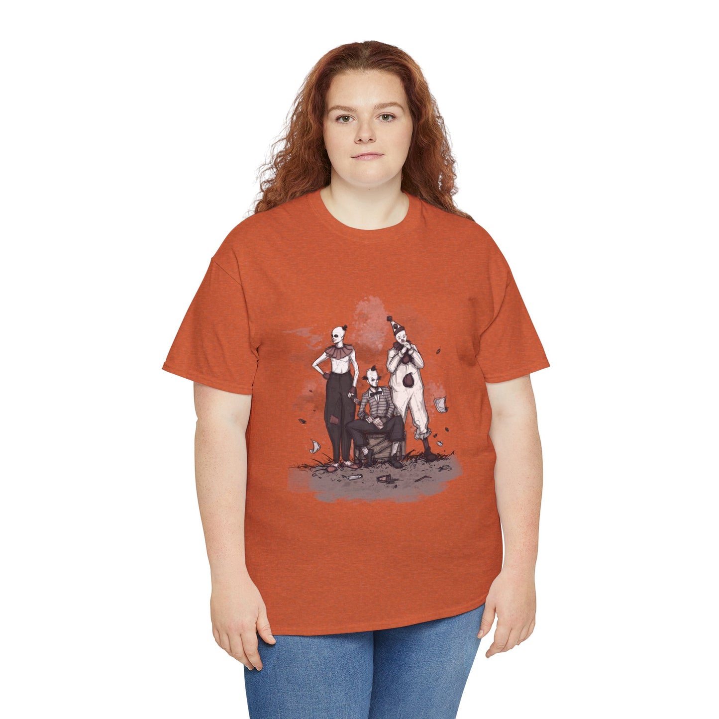 Retro Circus Unisex Heavy Cotton Tee