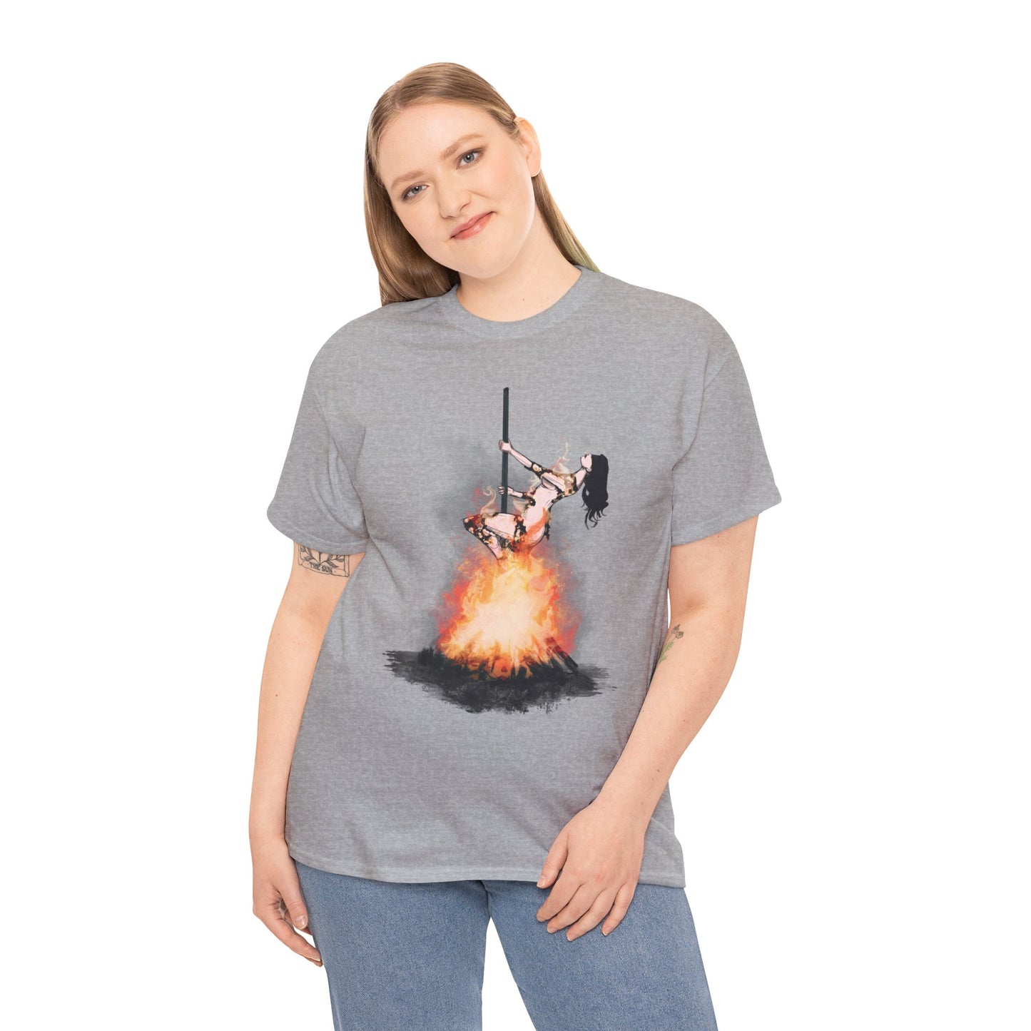 Burned At The Stake Unisex Heavy Cotton Tee
