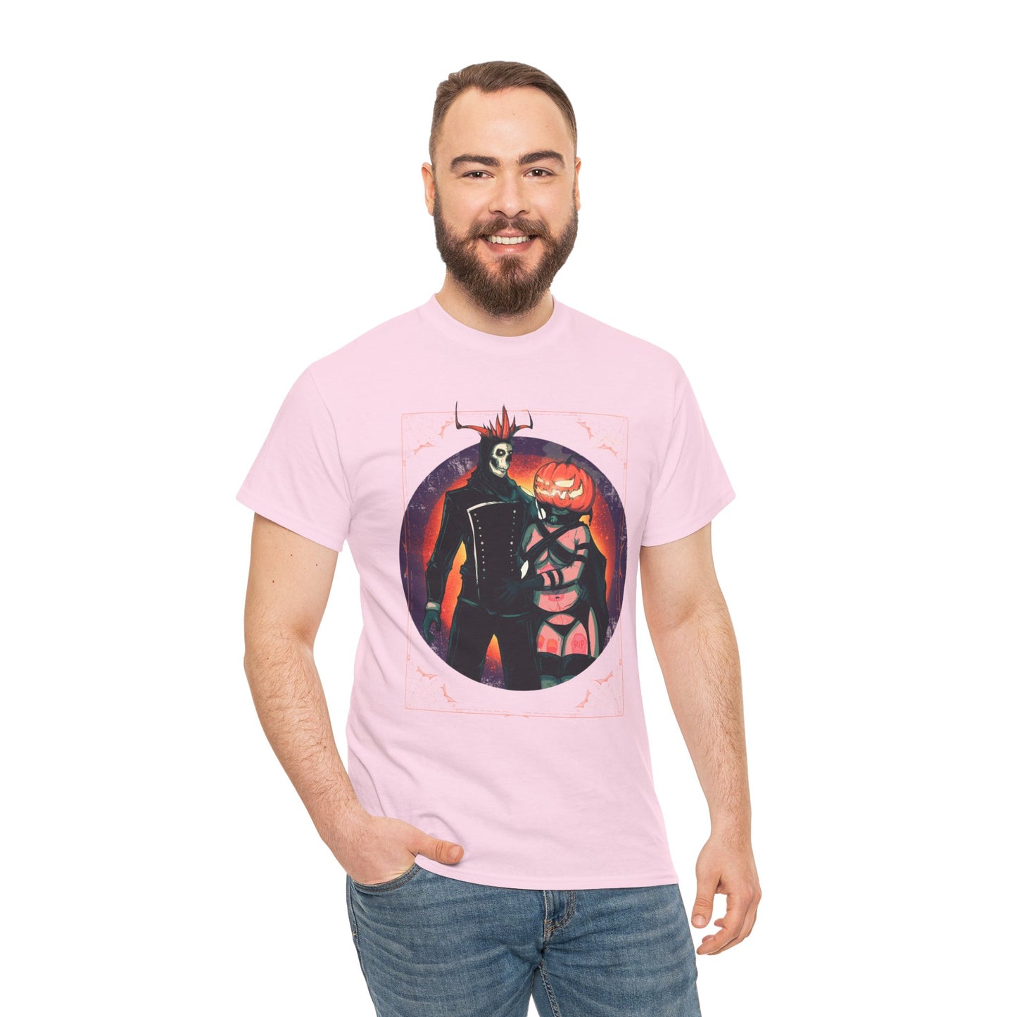 Pumpkin King & Queen Unisex Heavy Cotton Tee