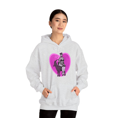 Goth Pinup Unisex Heavy Blend Hooded Sweatshirt