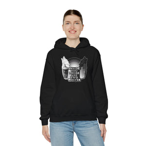 Two Wolves Unisex Heavy Blend Hooded Sweatshirt