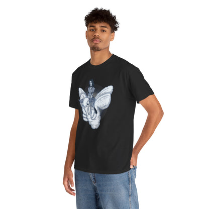 Goth On A Moth Unisex Heavy Cotton Tee