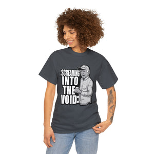 Screaming Into The Void Unisex Heavy Cotton Tee
