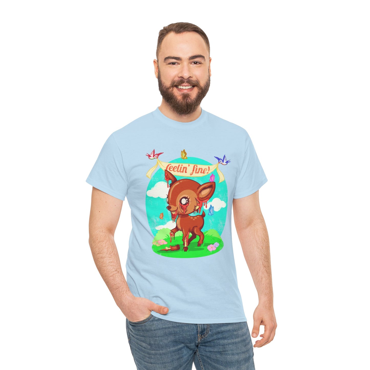 Feelin Fine Unisex Heavy Cotton Tee