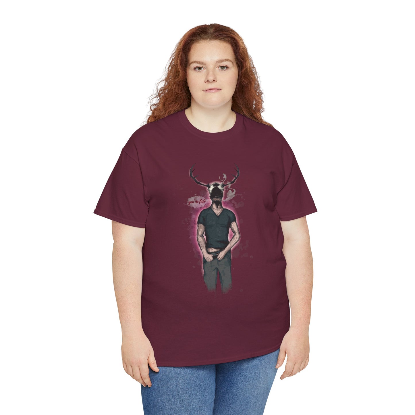 Deer Daddy Series 5: Youre Late Unisex Heavy Cotton Tee