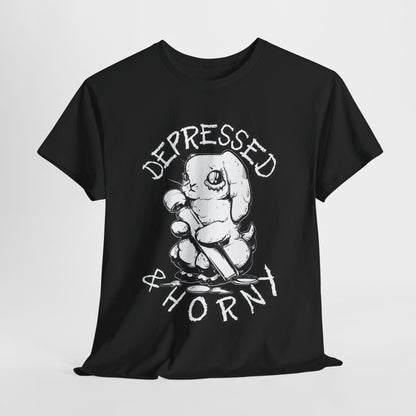 Depressed Bunny Unisex Heavy Cotton Tee