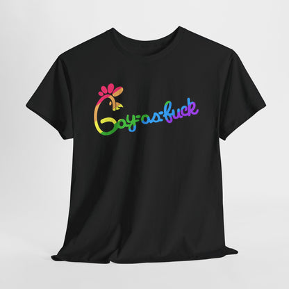 Gay Chicken Unisex Heavy Cotton Tee