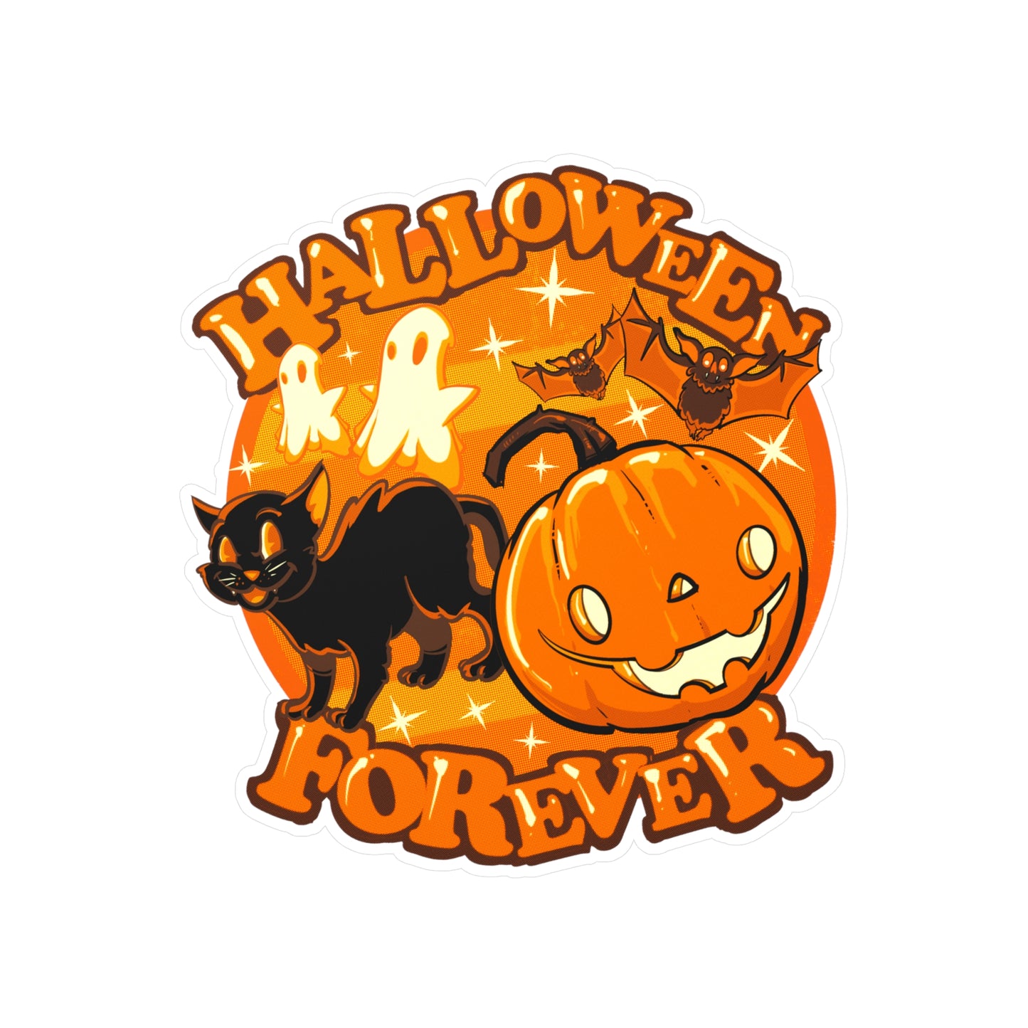 Halloween Forever Kiss-Cut Vinyl Decal